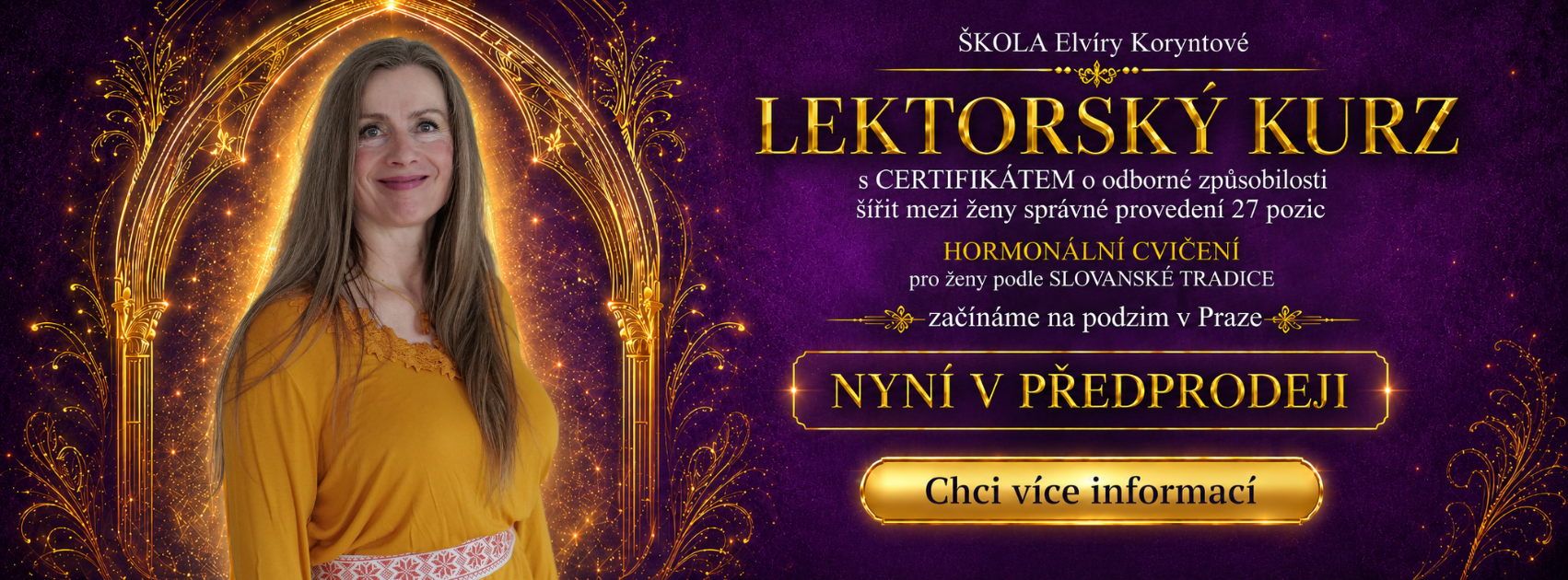 Lektorský kurz slovanského hormonálního cvičení